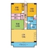 OS・SKYフレックス藤が丘 3LDKの間取り