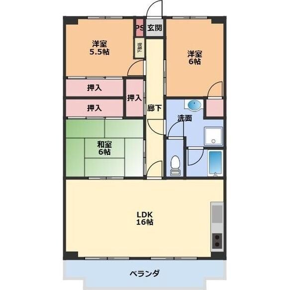 間取り図 OS・SKYフレックス藤が丘