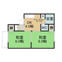 磯村ハイツの間取図