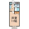 Northen Lights 藤ヶ丘 1Kの間取り