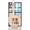 スペリア藤ヶ丘 1Rの間取り