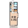 第2マンション菜の花 1Kの間取り