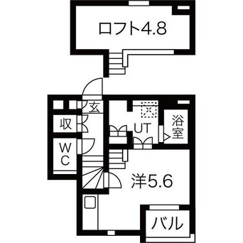 間取図 ランドスクエア上飯田