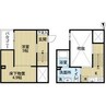 Qiara 1Rの間取り