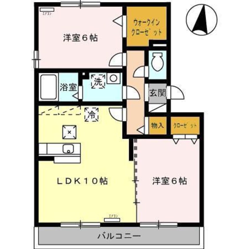 間取図 グラス　ウィン