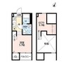 St　ZUCCA(エスティーズッカ) 1Rの間取り
