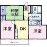 カーサ・ノルテ 3DKの間取り