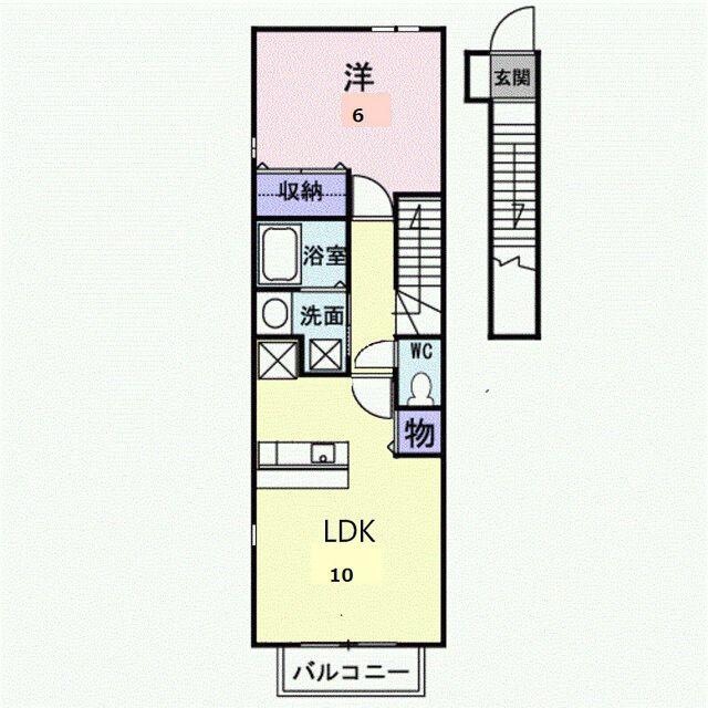 間取り図 メゾン　ド　カカム