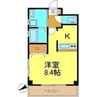 アネックスM&K 1Kの間取り