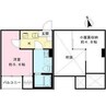 アルクス守山 1Kの間取り