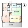 フォレスト桜ヶ丘 2LDKの間取り