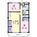 ニューマリッチ森宮の間取図