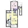 レジデンス　Ｔ＆Ｔ 1LDKの間取り