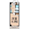 マンション菜の花 1Kの間取り