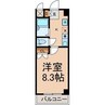 マンション菜の花 1Kの間取り