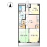 ヴァンヴェール 3DKの間取り