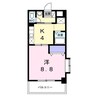 メルヴェーユ４５ 1Kの間取り
