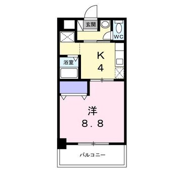 間取図 メルヴェーユ４５