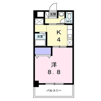 間取図 メルヴェーユ４５