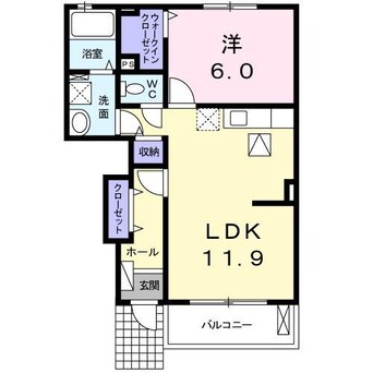 間取図 オーク　ヴィレッジ