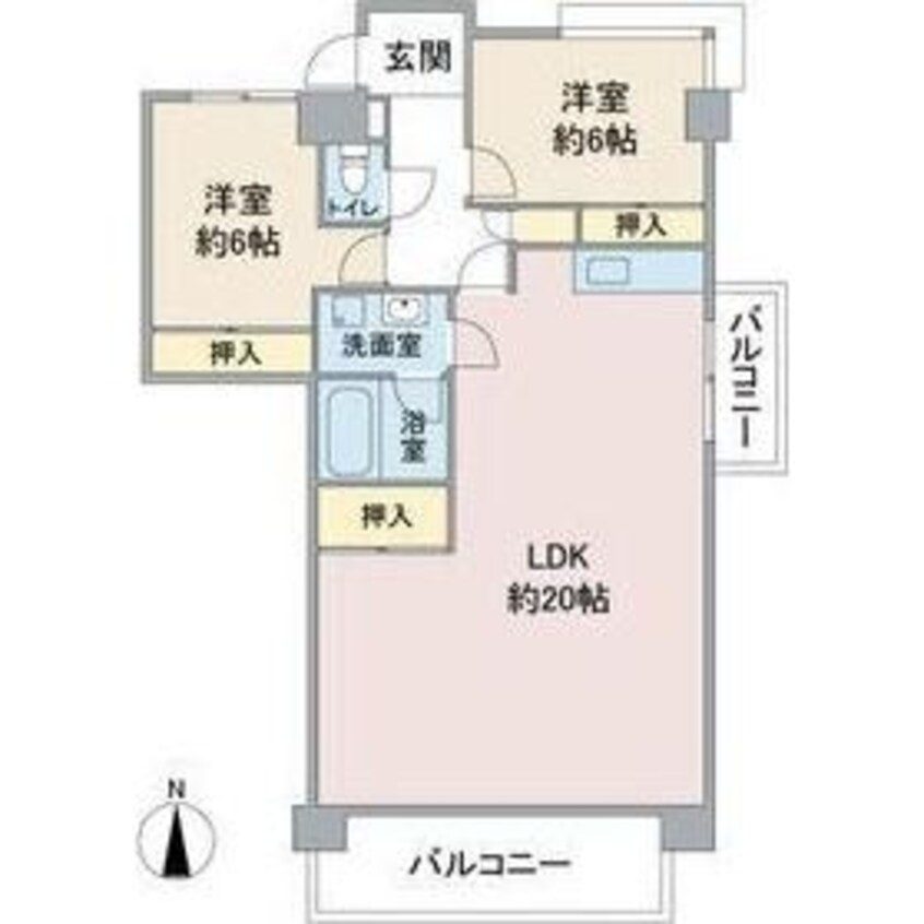 間取図 第2翠芳ビル