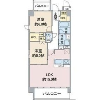 間取図 エトワール社が丘