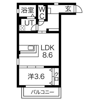 間取図 LeGioie新瀬戸駅