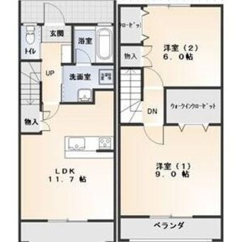 間取図 サニーヒルズ