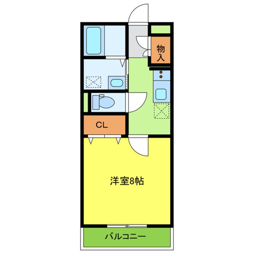 間取図 ヴェルデュール