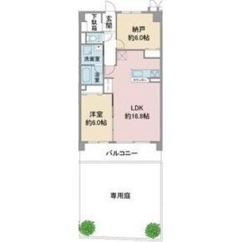 間取図 Le.sena Denali
