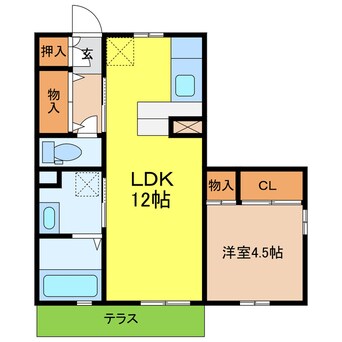 間取図 シャモニー