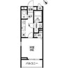リコルテ　一社 1Kの間取り