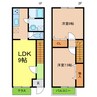 レヴァンテ赤池I 2LDKの間取り