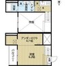 ステラ川西(ステラカワニシ) 1Rの間取り