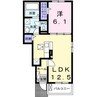 スマイルローズＩＳＭ 1LDKの間取り