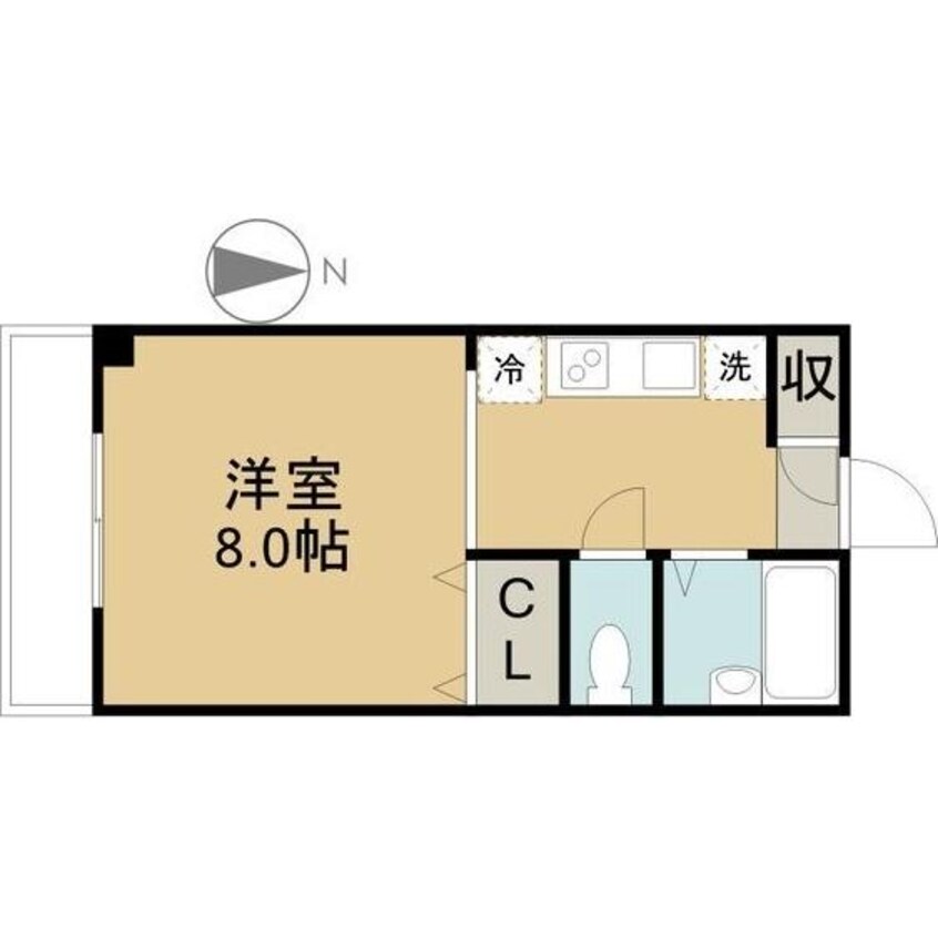 間取図 タウンハイム大森