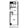 ハートイン大森 1Kの間取り