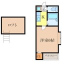 プランドール瓢箪山の間取図
