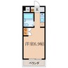 パピリオ・花の木・ 1Rの間取り