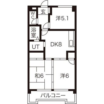 間取図 第一山田ビル