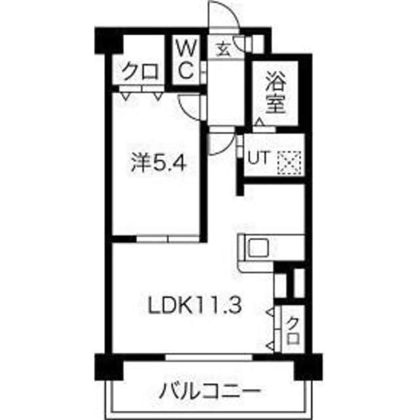 間取図 メゾン・ド・ソレイユ