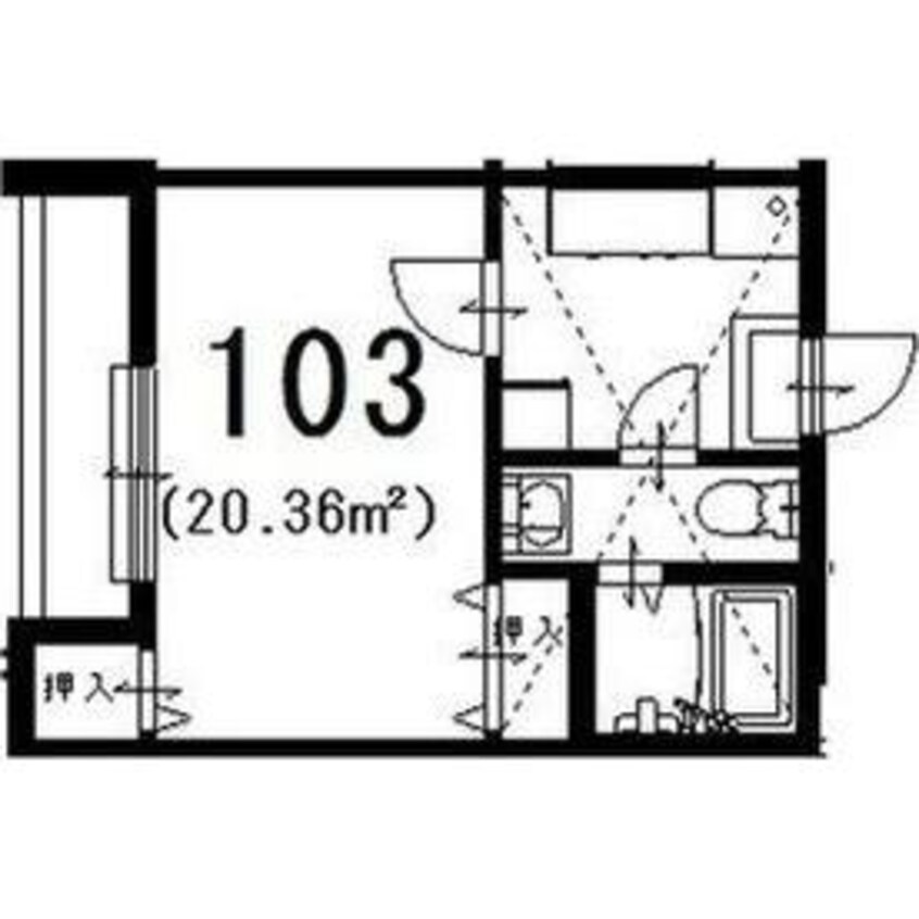 間取図 カーサ　ドマーニ