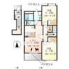 パークヒルズ高島 2LDKの間取り