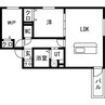 RUSCELLO守山 2LDKの間取り