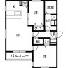 RUSCELLO守山 2LDKの間取り