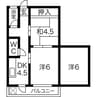 丹羽ビル 3DKの間取り