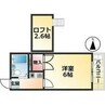 シーズンコート守山 1Kの間取り