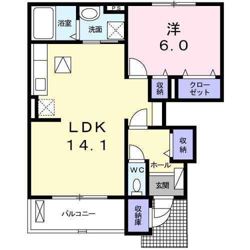 間取り図 フルール