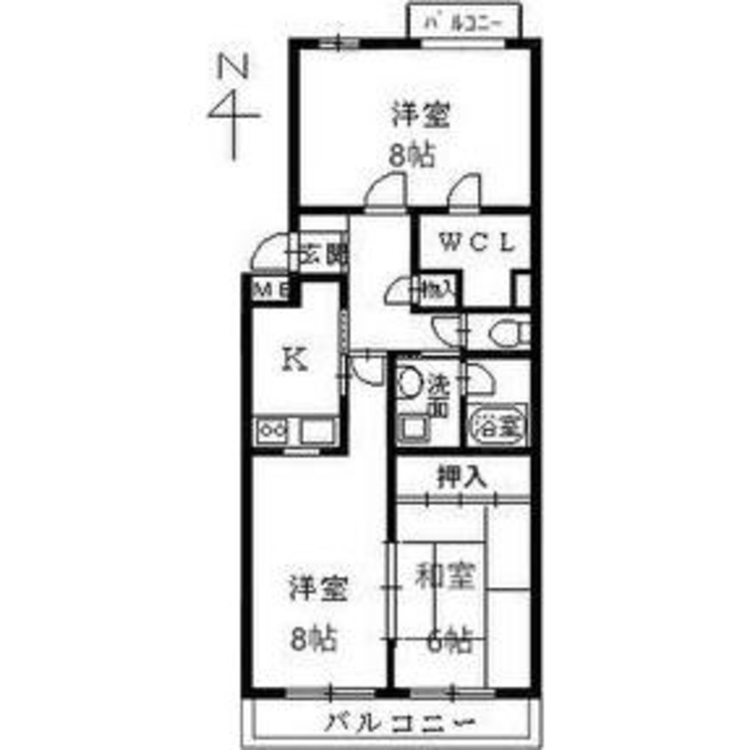 間取図 ウィステリア32