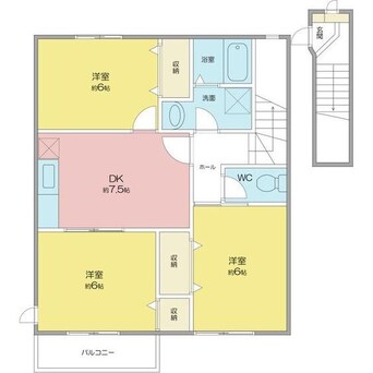 間取図 ファーストプレイスⅡ